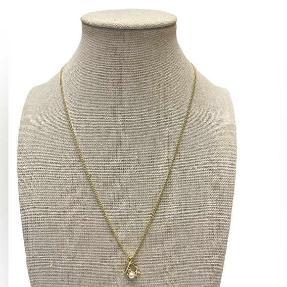 CHRISTIAN DIOR in Silver metal with Pearl - Picture 2 of 7